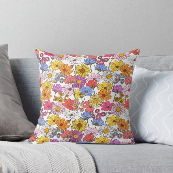 Item preview, Purple And Color Summer Floral Seamless Pattern designed and sold by SimoCompany.