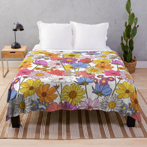 Item preview, Purple And Color Summer Floral Seamless Pattern designed and sold by SimoCompany.