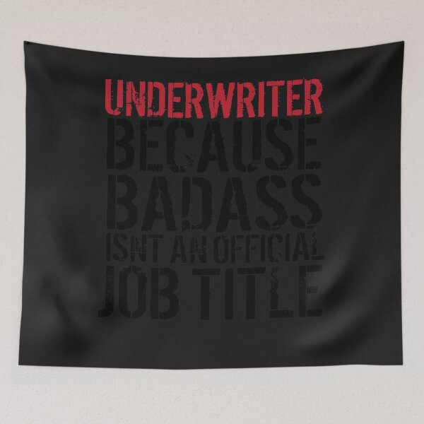 Item preview, Badass underwriter designed and sold by ThomasMcelrath.