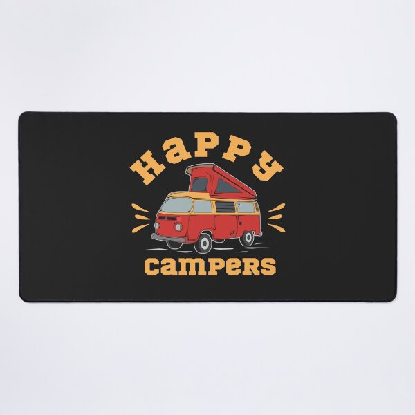 Item preview, Happy Campers, Funny Gift For Camp Lovers designed and sold by tee-sh.