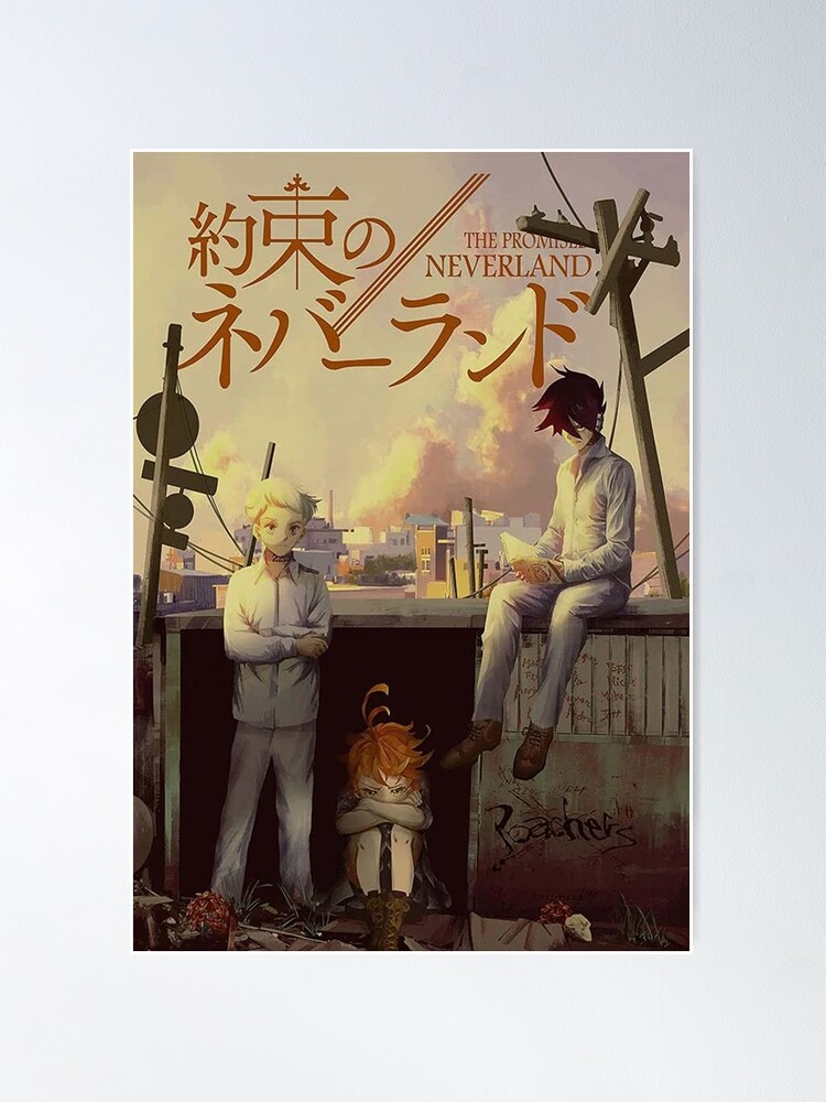 Yakusoku No Neverland Season 2 poster Poster for Sale by