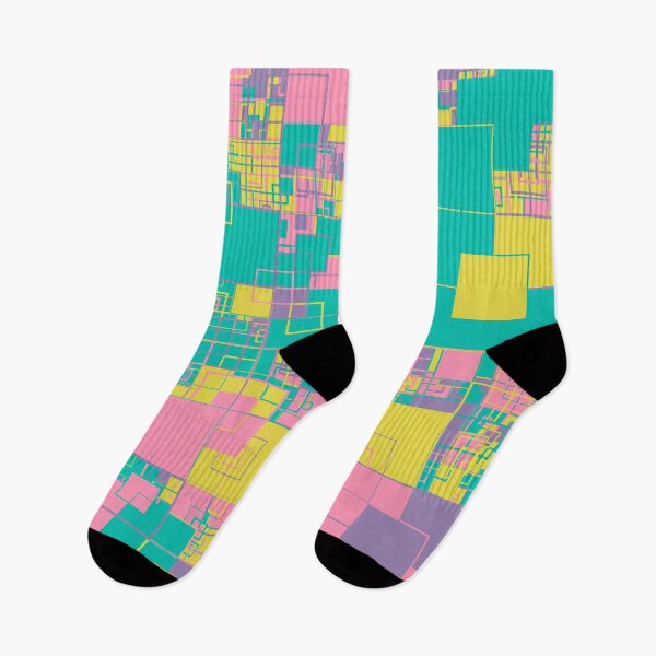 Item preview, No. 36  Chiptrix Abstract Design with Donuts Chips Color designed and sold by MiniFlakey.