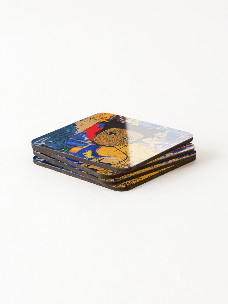 Thumbnail 4 of 5, Coasters (Set of 4), 2037 designed and sold by CryptoLuke.