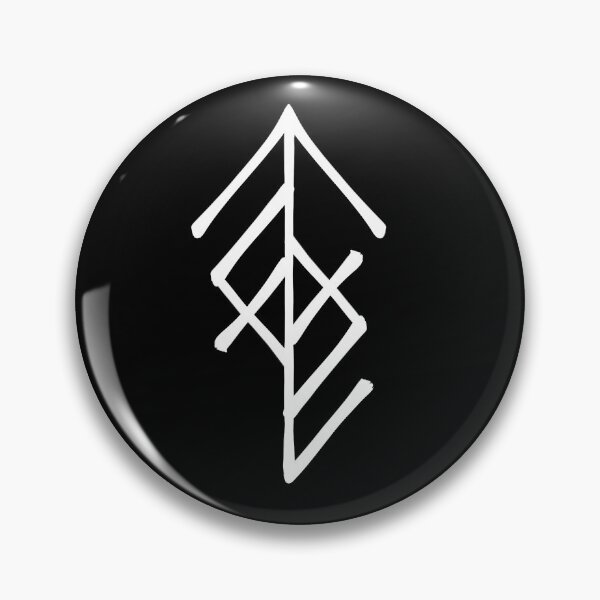 Artikelvorschau, Bindrune, um Illusionen zu brechen (weiß) entworfen und verkauft von RavenWisdomArts.