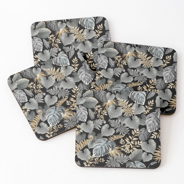 Item preview, Leaves Gold Floral Seamless Pattern designed and sold by SimoCompany.