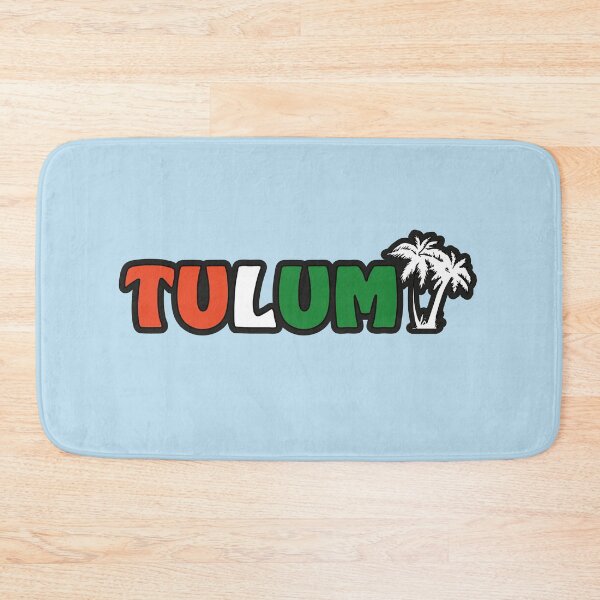 Item preview, Tulum Beach palm sticker mexico designed and sold by maxigold.