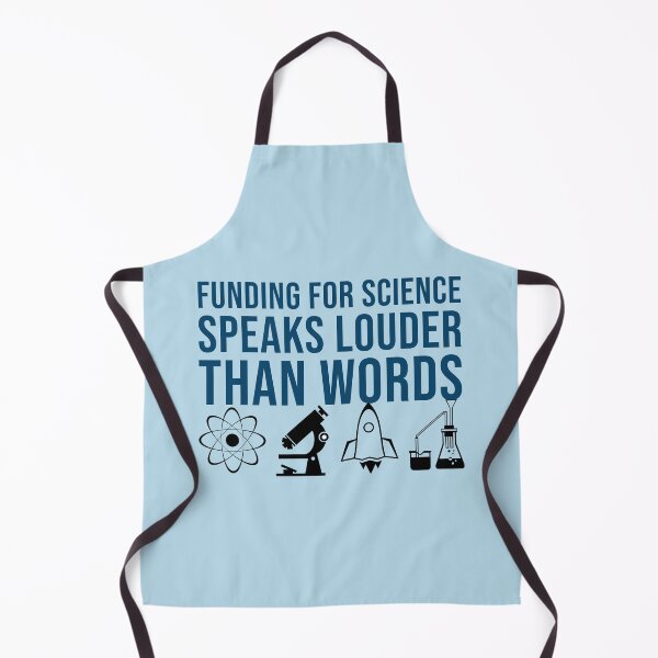 Item preview, Funding for Science Speaks Louder Than Words (blue) designed and sold by STEMphrases.