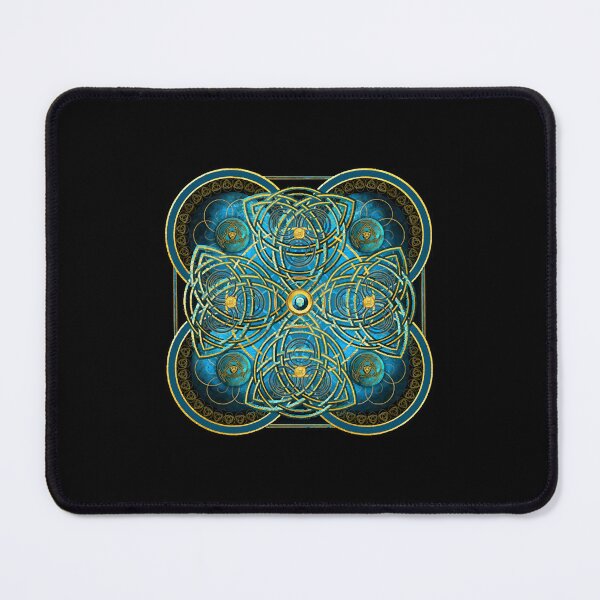 Item preview, Teal Celtic Cross Tapestry  designed and sold by JoyCain572190.