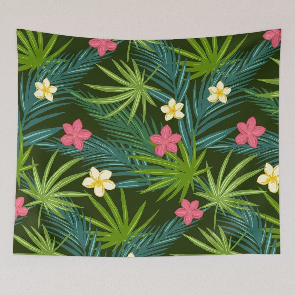 Item preview, Green Floral Seamless Pattern designed and sold by SimoCompany.
