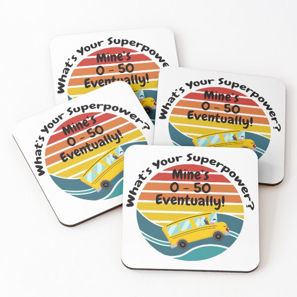 Item preview, Skoolie Life - What's Your Superpower? Mine's 0-50 Eventually! designed and sold by thewildskoolie.