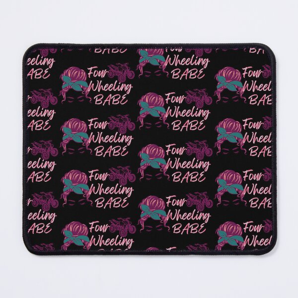 Item preview, Messy Bun Four Wheeling Babe, Quad Rider, 4 wheeler, designed and sold by Rally-Girl.