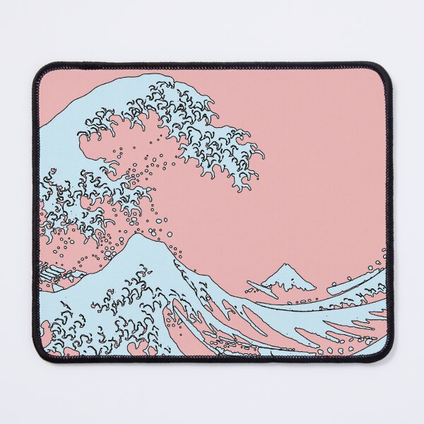 Item preview, Great Wave Minimalist Pastel designed and sold by ind3finite.