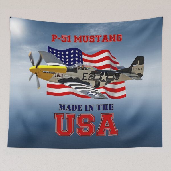 Item preview, P-51 Mustang Made in the USA designed and sold by Mil Merchant.