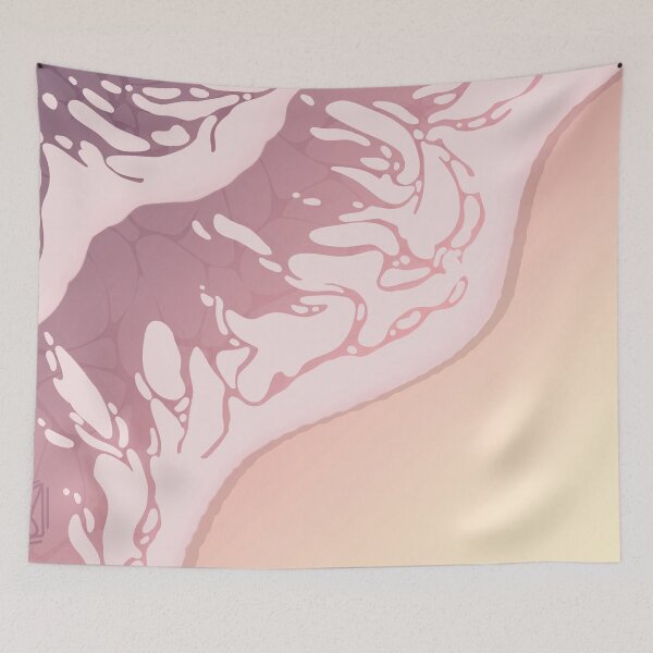 Item preview, Pink Waves designed and sold by Krystal  Thomas.