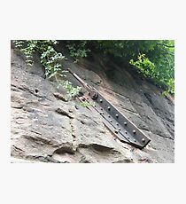 Sixth Street Embankment, Abandoned Pennsylvania Railroad Freight Embankment, Jersey City, New Jersey Photographic Print