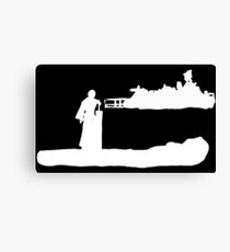 Final Fantasy VII - Cloud Silhouette Canvas Print