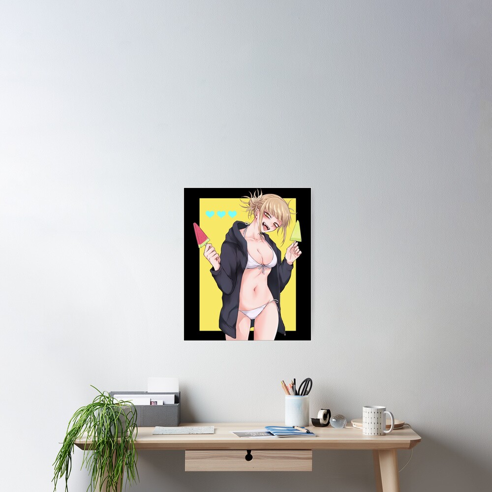 Toga Himiko Sexy Big Boobs Lewds Bikini Classic Poster For Sale By Duvalgfrueda Redbubble