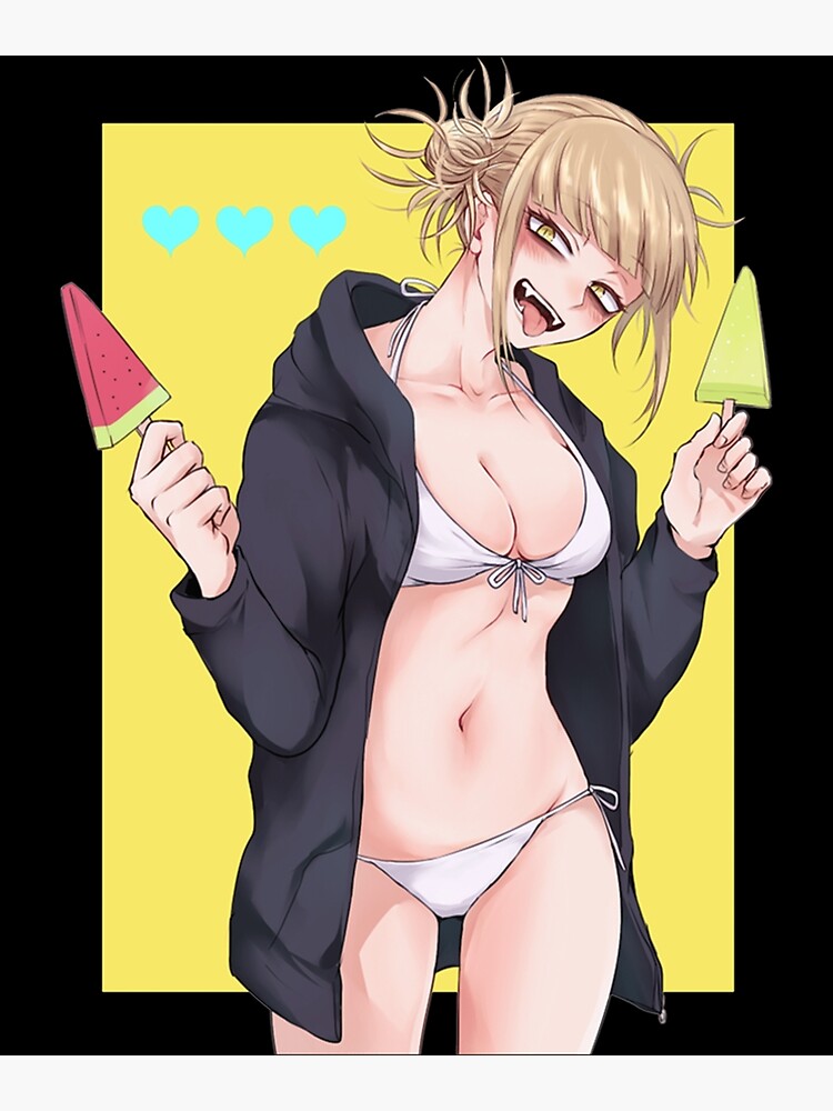 Toga Himiko Sexy Big Boobs Lewds Bikini Classic Poster For Sale By Duvalgfrueda Redbubble