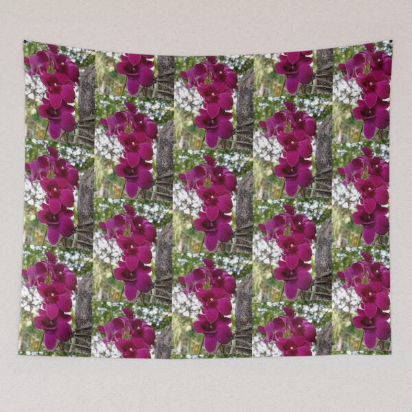 Item preview, Magenta Color Orchid Floral Photography Design designed and sold by DHAMMISTYLES.