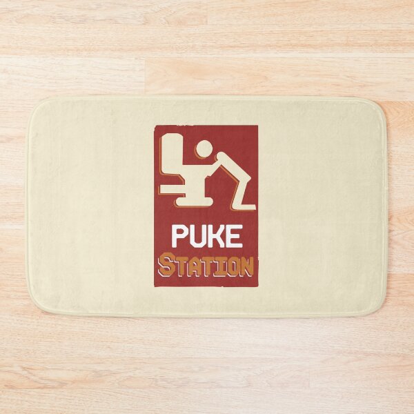 Item preview, Old Vintage Sign Puke Station designed and sold by KewaleeTee.