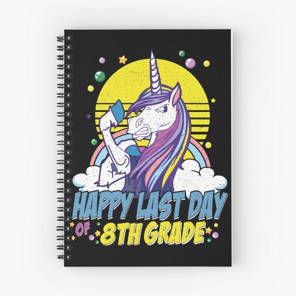 Item preview, Happy last Day Of School 87th Grade Unicorn Graduation distressed Teachers and Kids Gift designed and sold by YAHIA-14.