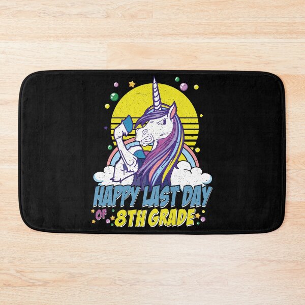 Item preview, Happy last Day Of School 87th Grade Unicorn Graduation distressed Teachers and Kids Gift designed and sold by YAHIA-14.