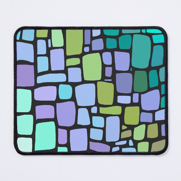Item preview, Squared Irregular Tiles - Purple, Green designed and sold by Chubuter.