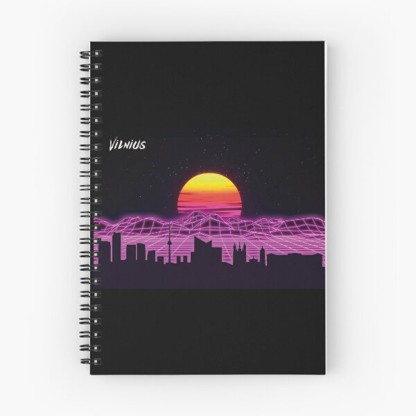 Item preview, Vilnius Skyline Neon Nights designed and sold by DFerraz.
