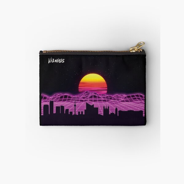 Item preview, Vilnius Skyline Neon Nights designed and sold by DFerraz.