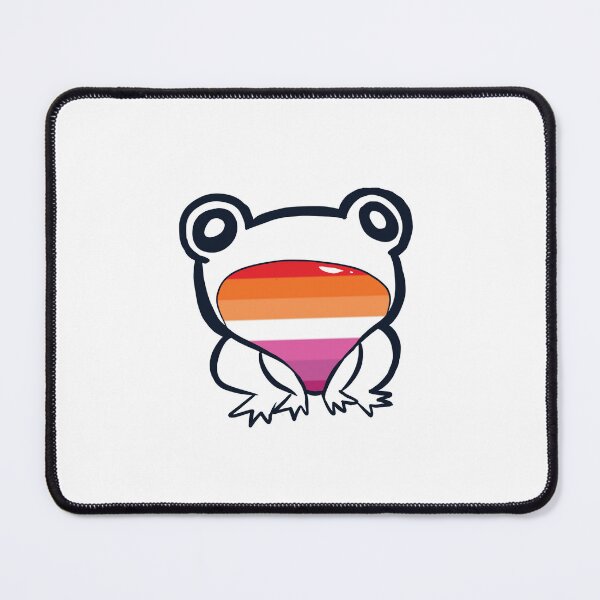 Item preview, Lesbian (WLW) Pride Frog designed and sold by RMH-MRH-ART.