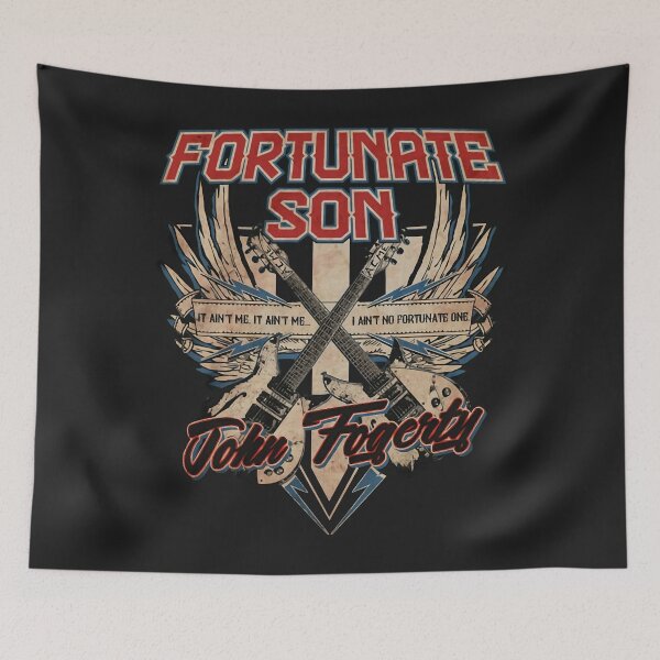 Item preview, John fogerty fortunate son fitted jersey designed and sold by SrikanthAnkish.