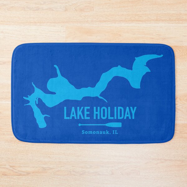 Item preview, Lake Holiday - Somonauk, IL - Lake Graphic designed and sold by BlueSkyTheory.