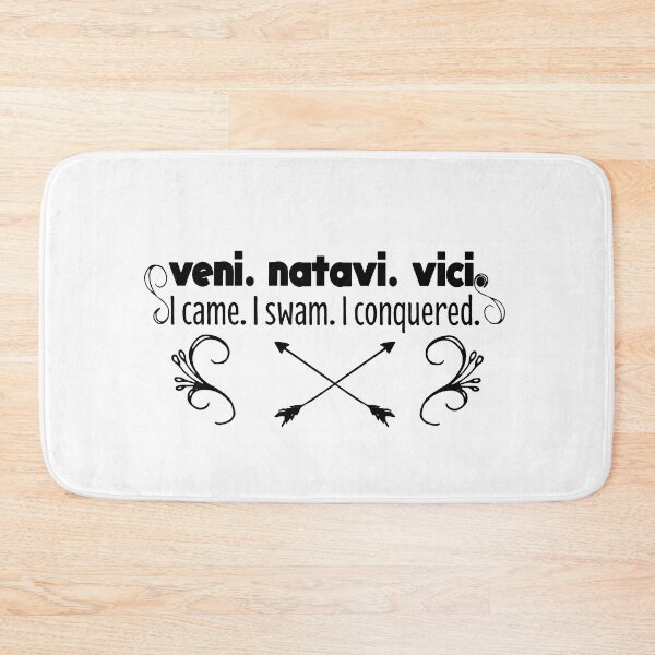 Item preview, VENI NATAVI VICI I Came I Swam I Conquered designed and sold by melshirt-shop.