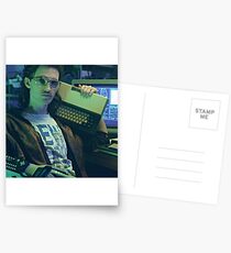 Retro Hackerman Postcards