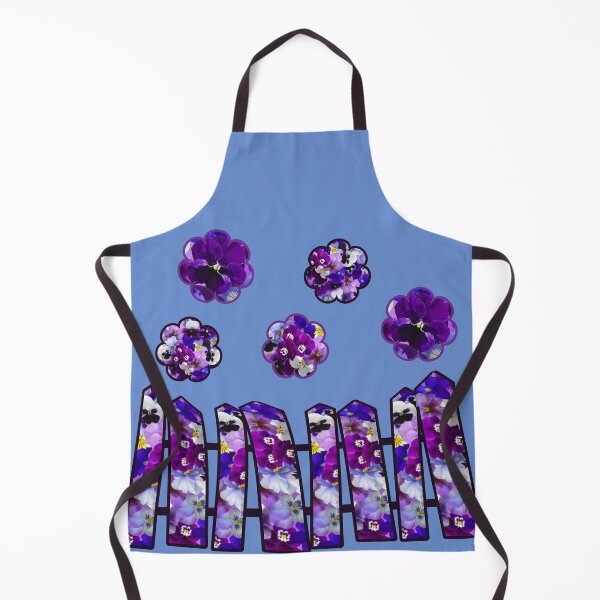 Item preview, pansies flower and pansy fence designed and sold by BePosh.