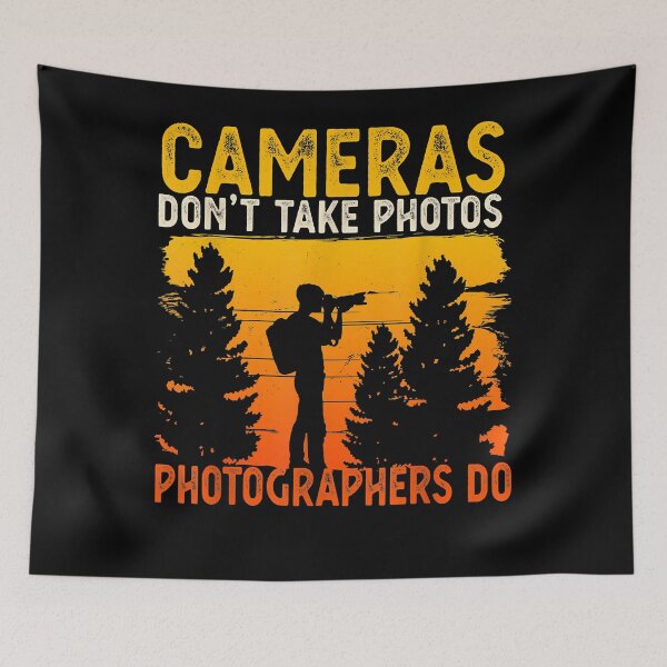 Item preview, Cameras Don't Take Photos Photographers Do Picture Lens  designed and sold by jennabell.