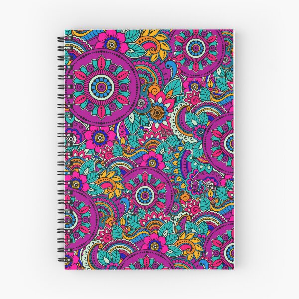 Item preview, Mandala colorful red pink deep blue green designed and sold by MamaMiaomiao.