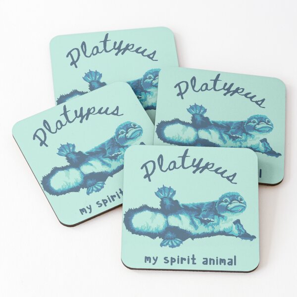 Item preview, Pretty Platypus Portrait designed and sold by Unhinged Heather.