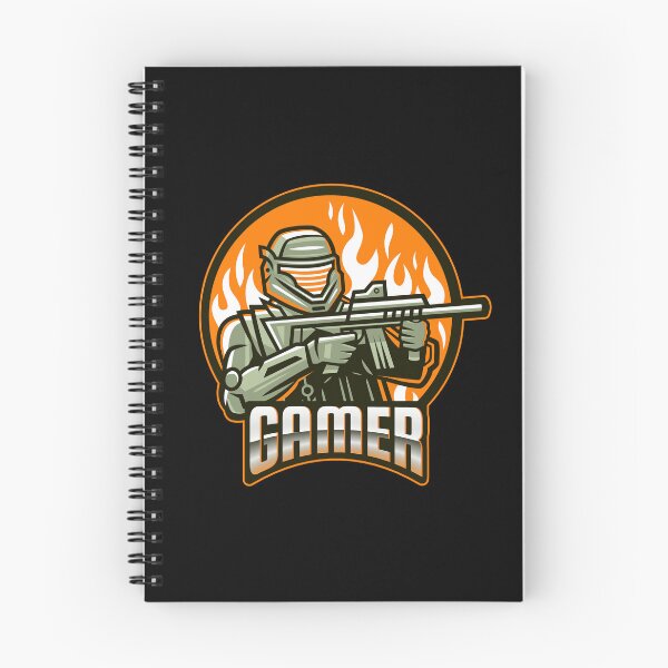 Item preview, Gamer with Soldier in a Fire Suit designed and sold by PRIVARSHU.