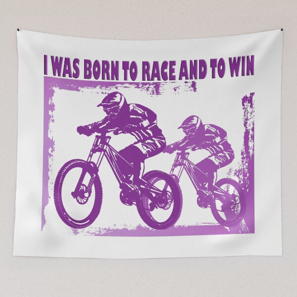 Item preview, Born to race and win  designed and sold by ArtMarino78.