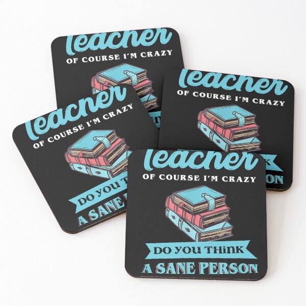 Item preview, Sarcastic Insane Crazy Teacher Profession T-Shirt designed and sold by Henderson8769.