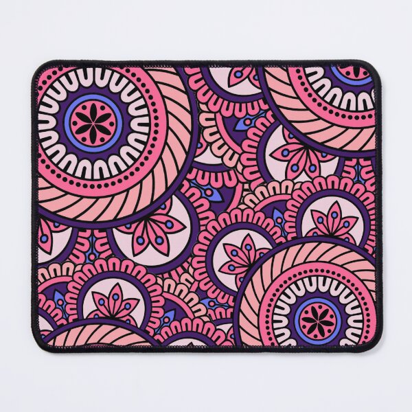 Item preview, Mandala pink purple pastel colorful  designed and sold by MamaMiaomiao.