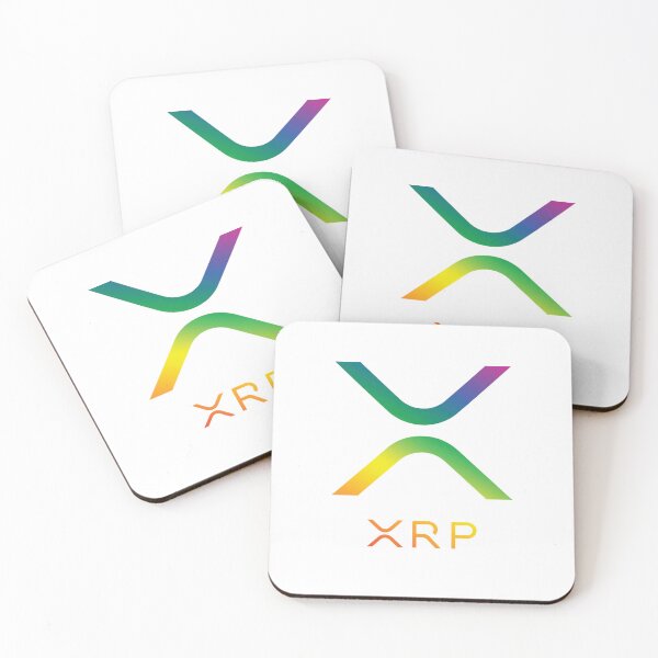 Item preview, RAINBOW GRADIENT XRP RIPPLE NEW LOGO  designed and sold by RobertJean12.