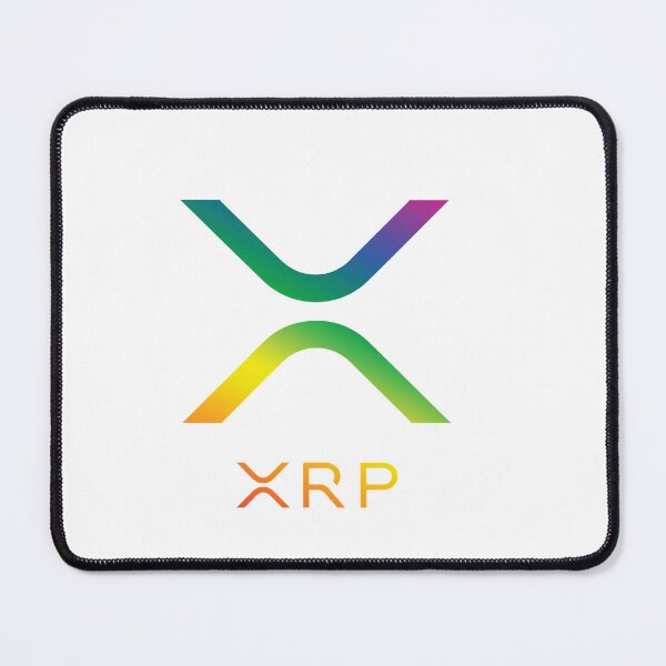 Item preview, RAINBOW GRADIENT XRP RIPPLE NEW LOGO designed and sold by RobertJean12.