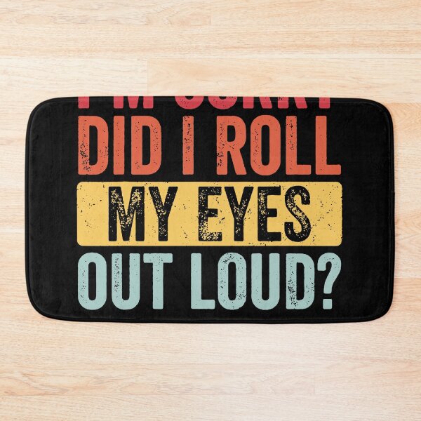 Item preview, Out Loud Funny Sarcastic Retro designed and sold by Henderson8769.