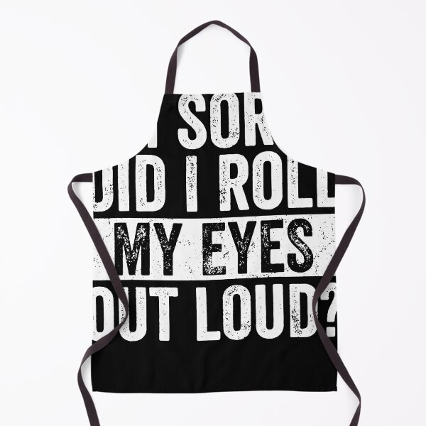 Item preview, Roll My Eyes Out Loud Sarcastic Retro T-shirt designed and sold by Henderson8769.