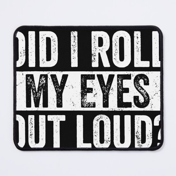 Item preview, Roll My Eyes Out Loud Sarcastic Retro T-shirt designed and sold by Henderson8769.