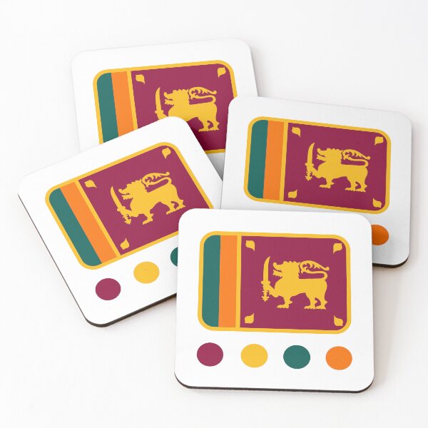 Item preview, Justice Strength Peace Victory Sri Lanka Flag Colors designed and sold by Legit Hooligan.