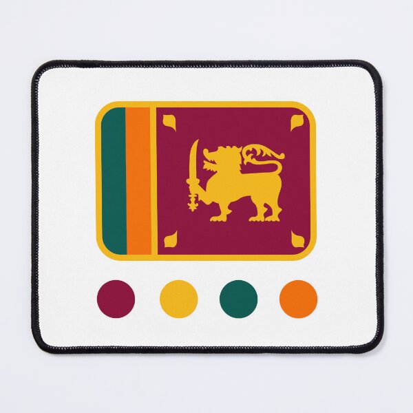 Item preview, Justice Strength Peace Victory Sri Lanka Flag Colors designed and sold by Legit Hooligan.