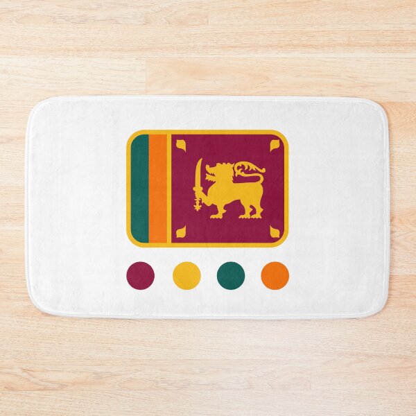 Item preview, Justice Strength Peace Victory Sri Lanka Flag Colors designed and sold by Legit Hooligan.